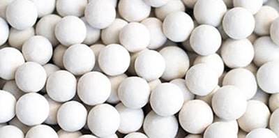 inert alumina ball